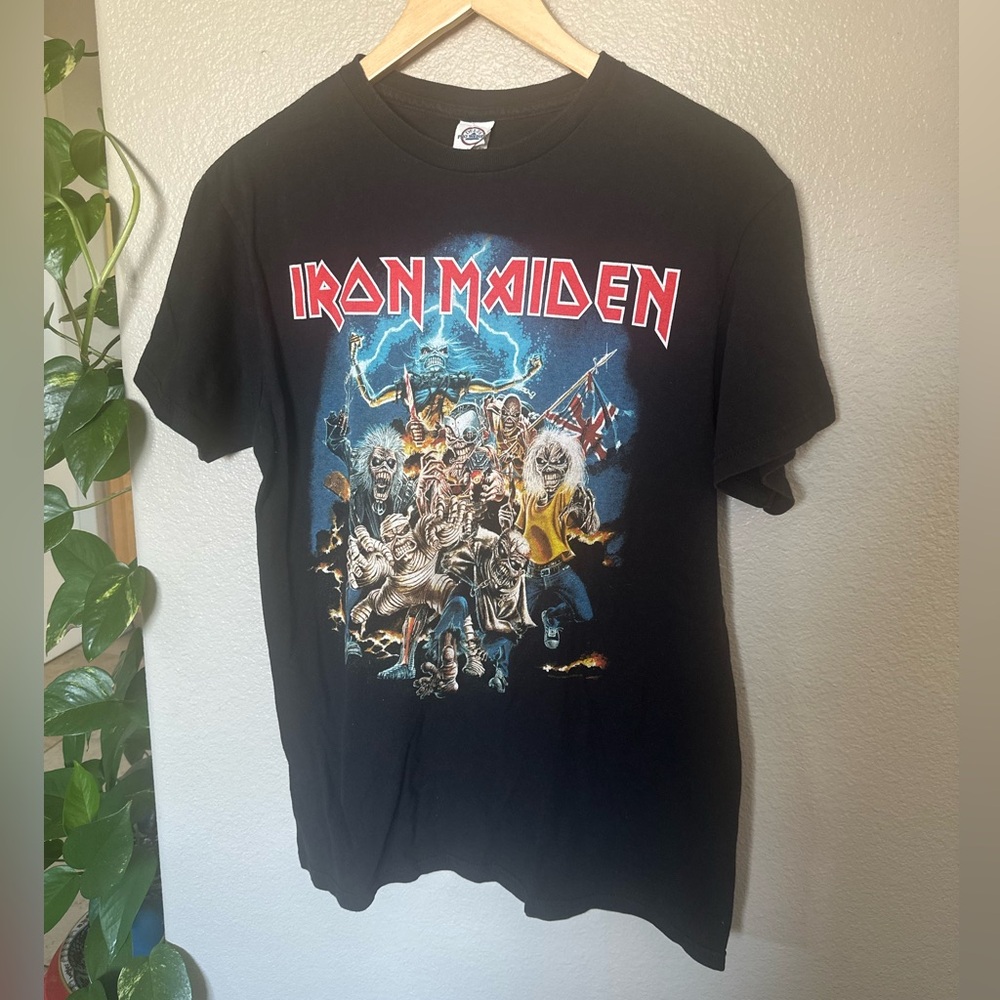 Iron Maiden Black Graphic Tee